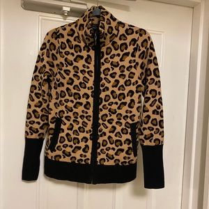 Rachel Zoe zip up sweater